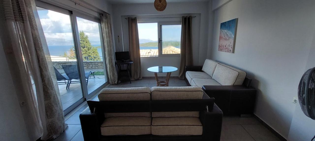 Lefkada Unique Sea View Apartment Нідрі Екстер'єр фото